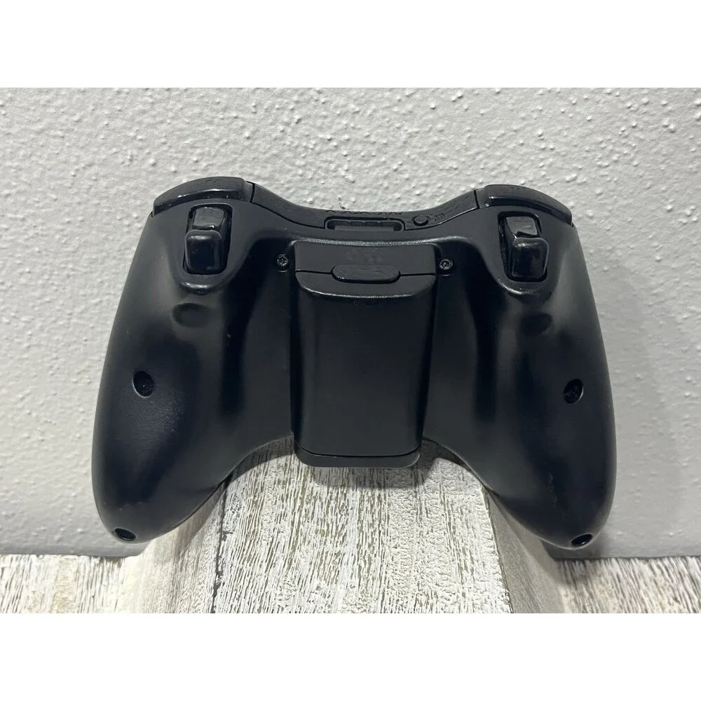 Official Microsoft Xbox 360 Wireless Controller Black OEM TESTED WORKING